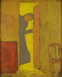The Artist’s Mother Opening a Door
